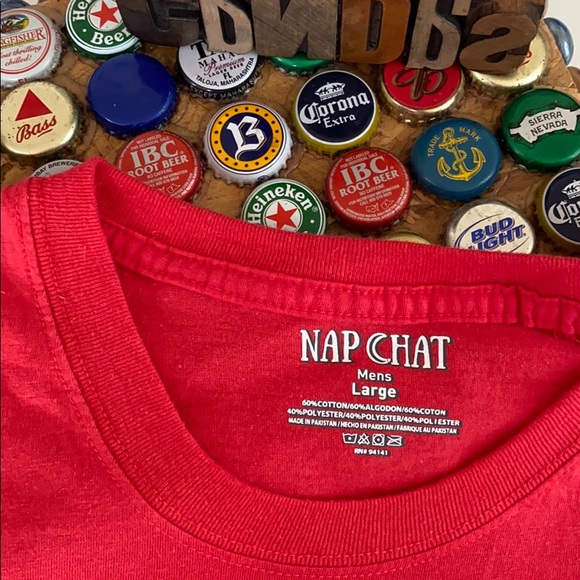🎄🍺NAP CHAT “Will Trade Wife for Beer” S/S T-Shirt - Picture 6 of 8